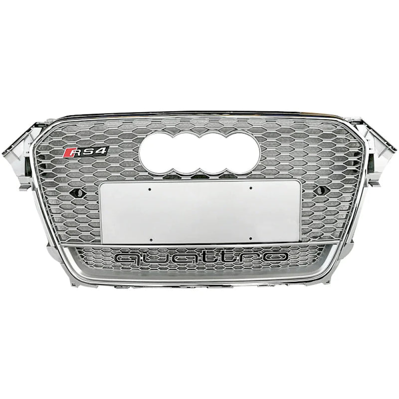 2013-2016 Audi RS4 Honeycomb Grille Quattro | B8.5 Audi A4/S4