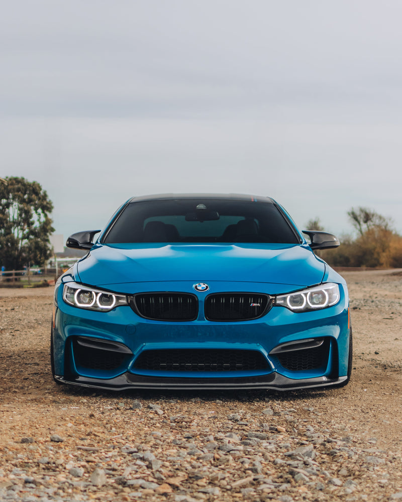 F8X M3/M4 V Style Carbon Fiber Front Lip-F80/F82/F83