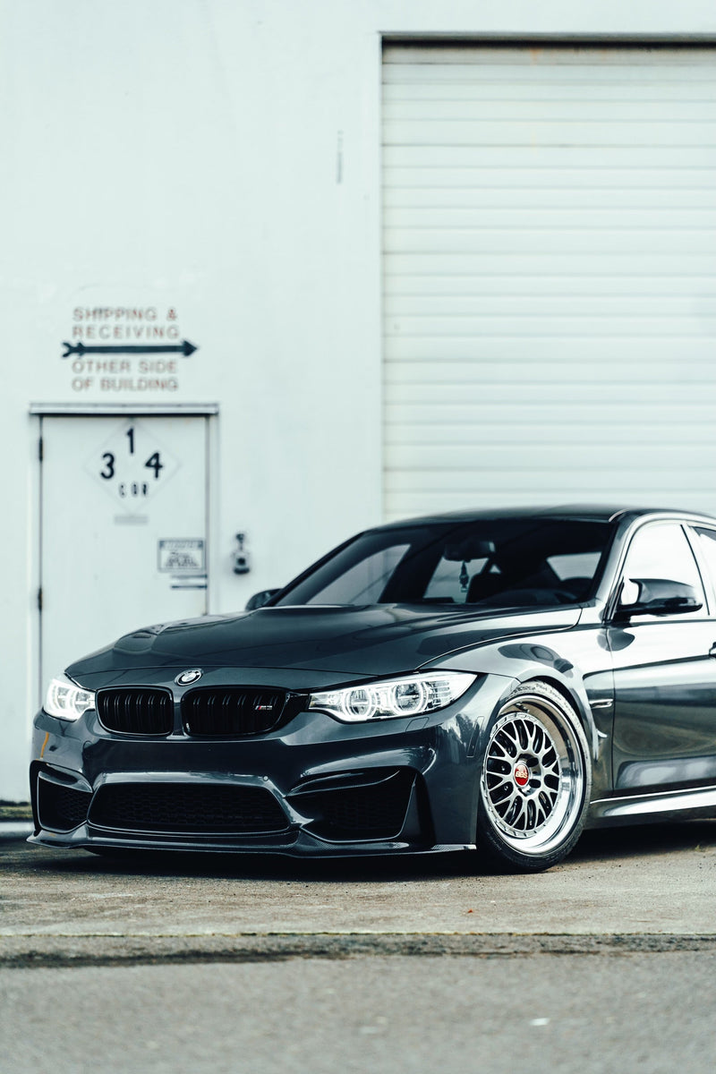 F8X M3/M4 V Style Carbon Fiber Front Lip-F80/F82/F83