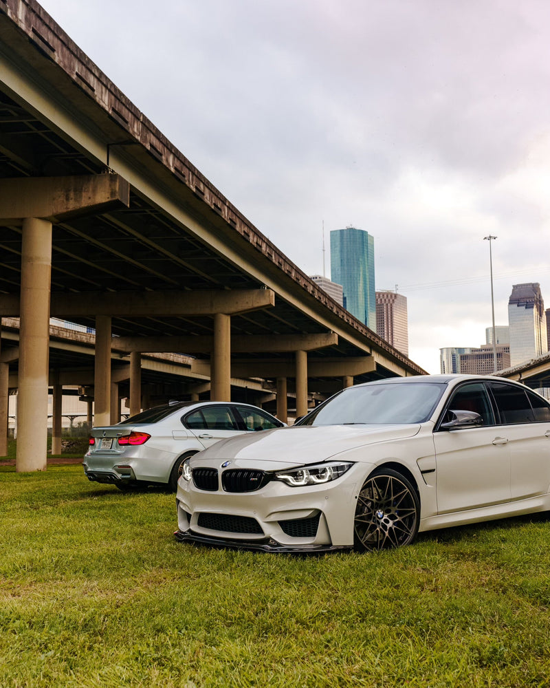 F8X M3/M4 V Style Carbon Fiber Front Lip-F80/F82/F83