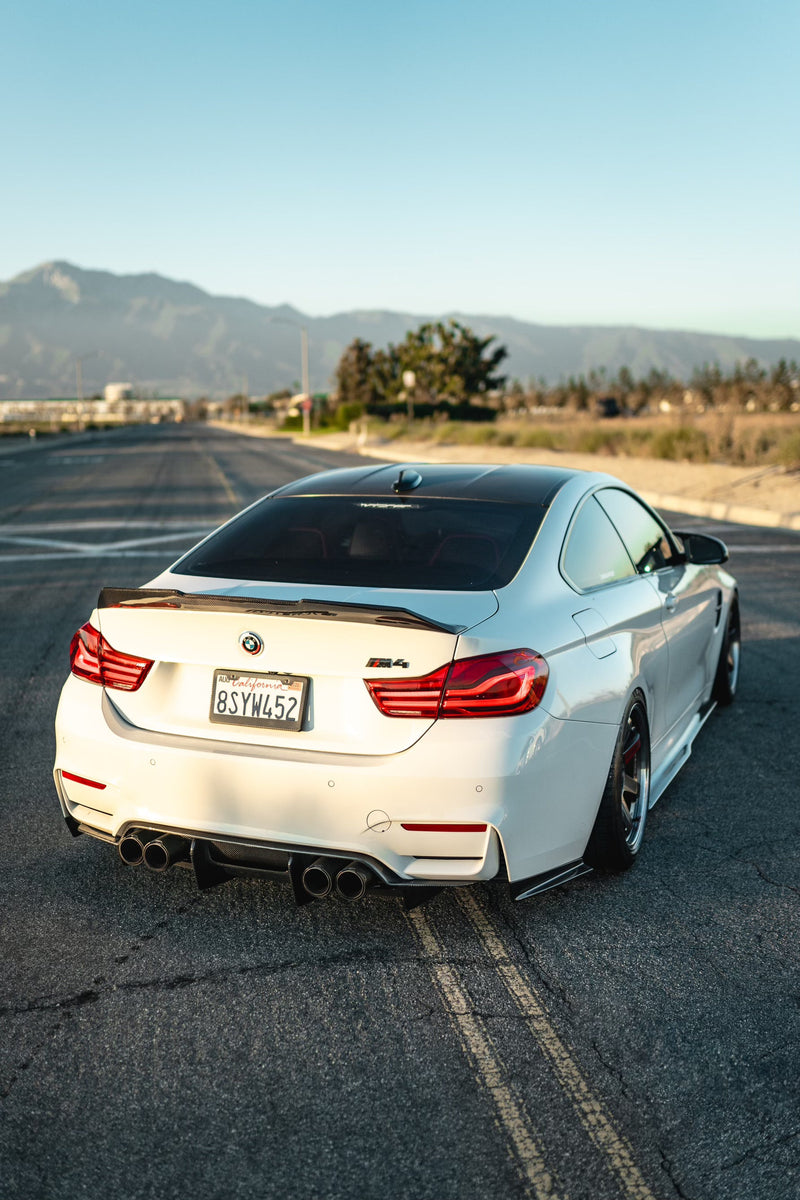 F8X M3/M4 PSM Carbon Fiber Diffuser 4PC