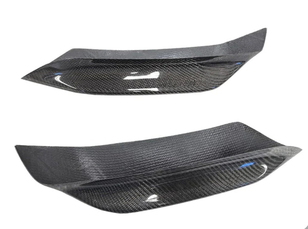 West Coast Euros Exterior BMW F8x M3 M4 Carbon Fiber Front Upper Fangs