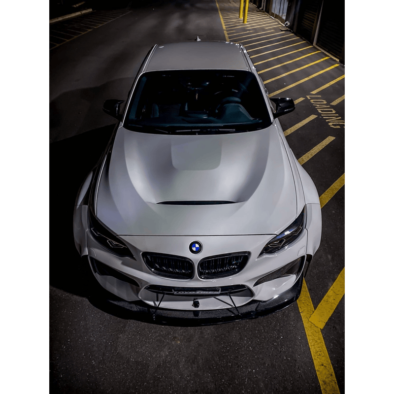 West Coast Euros Hood GTS Style Aluminum Hood - BMW F87 M2 / F22 2 Series