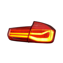 West Coast Euros Lighting OEM Red Lens BMW F80 M3 / F30 3 Series LCI Style Sequential Tail Lights