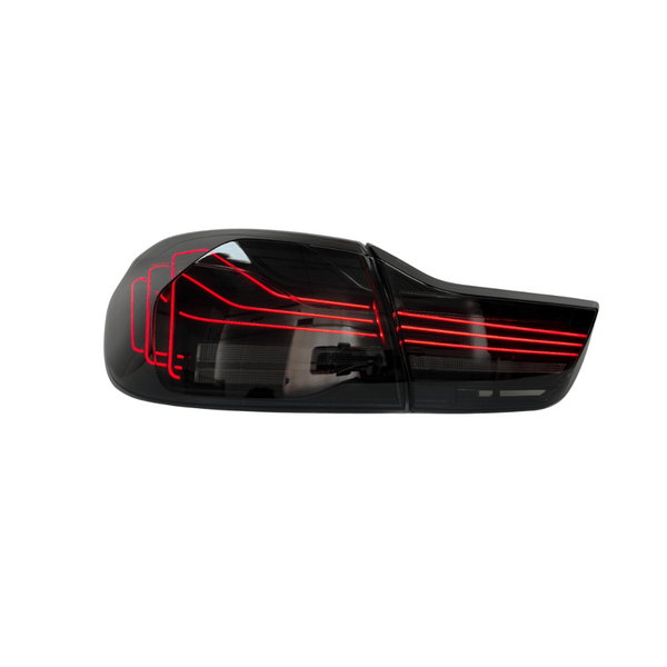 West Coast Euros Lighting Smoked BMW F32 4 Series / F82 M4 CSL Laser Style Tail Lights (Smoked & Red)